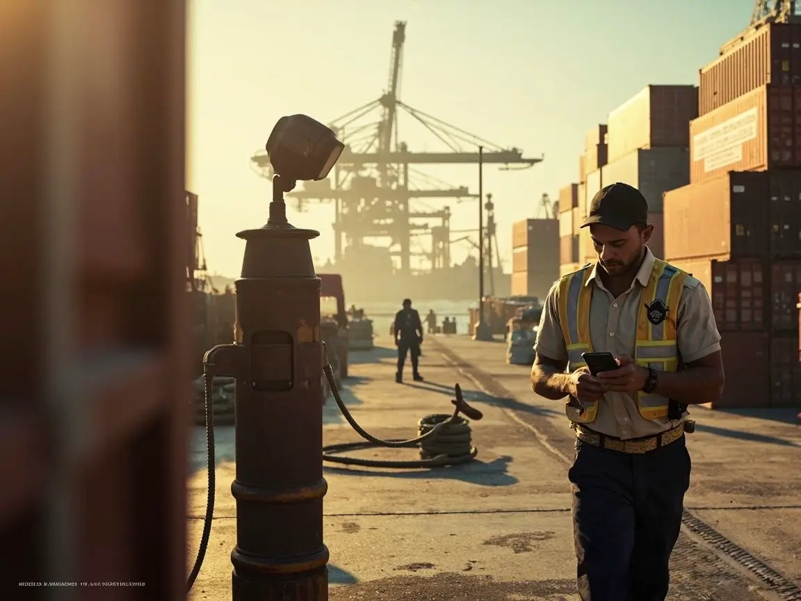Captura del panel Trinity Guard mostrando el control de rondines y reportes en México